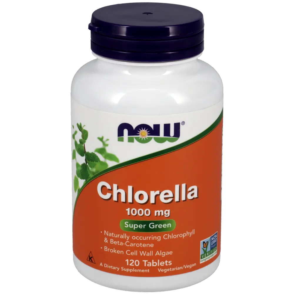 (NOW) Chlorella - 1000mg - Capsules