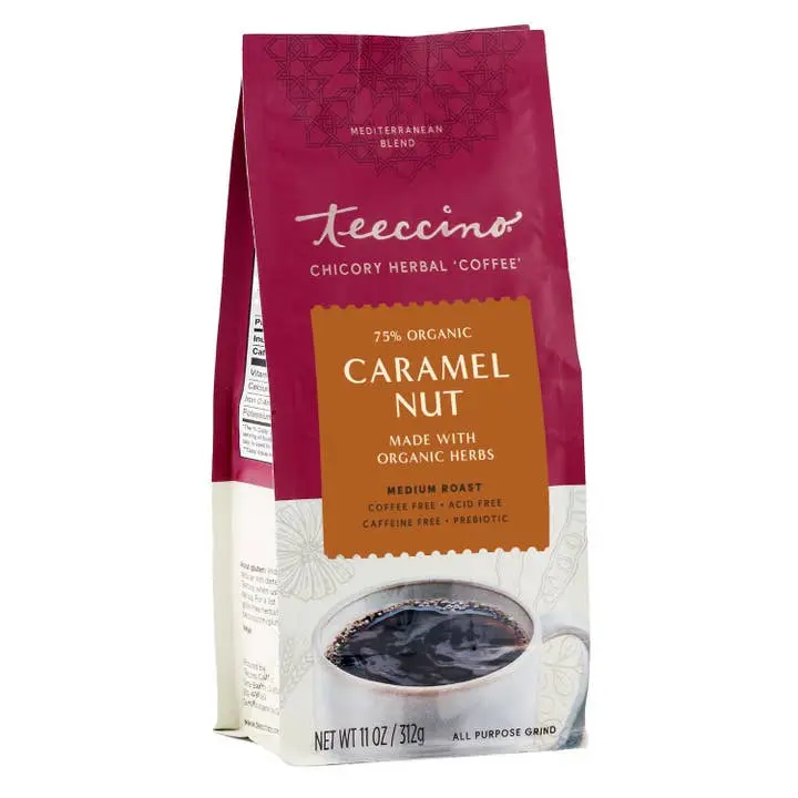 (TC) Caramel Nut - Herbal Coffee - 11oz Ground
