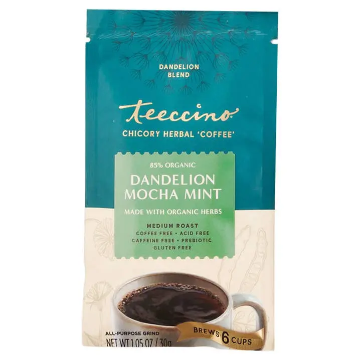 (TC) Dandelion Mocha Mint - Herbal Coffee - Trial Size