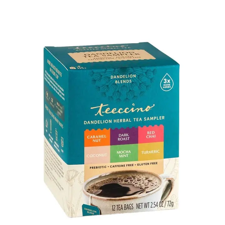 (TC) Dandelion Sampler - Herbal Tea - Box of 12