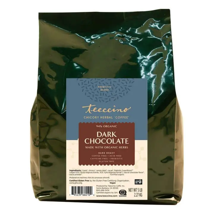 (TC) Dark Chocolate - Herbal Coffee - 5lb Ground