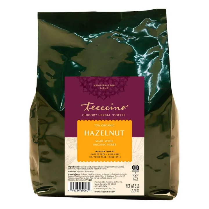(TC) Hazelnut Chicory - Herbal Coffee - 5lb Ground