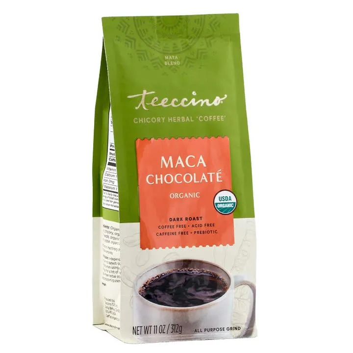 (TC) Maca Chocolate - Herbal Coffee - 11oz Ground