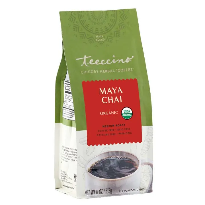 (TC) Maya Chai Chicory - Herbal Coffee - 11oz Ground