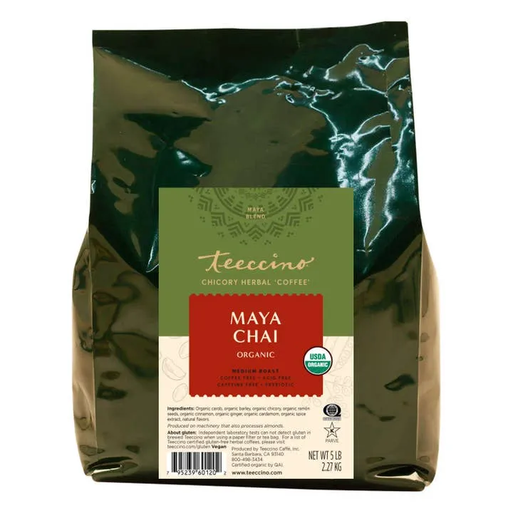 (TC) Maya Chai Chicory - Herbal Coffee - 5lb Ground