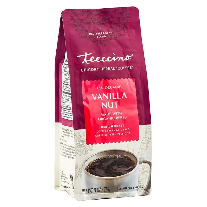 (TC) Vanilla Nut - Herbal Coffee - 11oz Ground